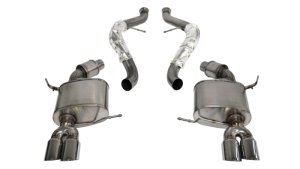 BMW M3 Performance Exhaust - Dual Rear Exit - CORSA Performance - Cat Back - Polished - `08-`12